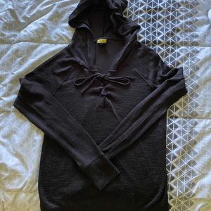 Black Tie Hoodie